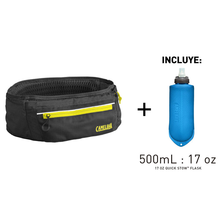 1847002082-P CINTURON DE HIDRATACION ULTRA BELT 17oz NEGRO/SAFETY YELLOW MARCA CAMELBAK T. CH/M