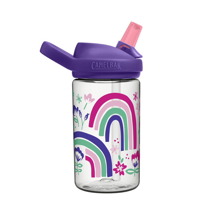 2472103041 BOTELLA EDDY+KIDS 14oz TRITAN RAINBOW FLORAL MARCA CAMELBAK