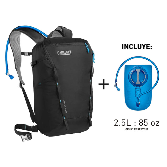 2531004000-P MOCHILA DE HIDRATACIÓN CLOUD WALKER 18 85oz NEGRO MARCA CAMELBAK