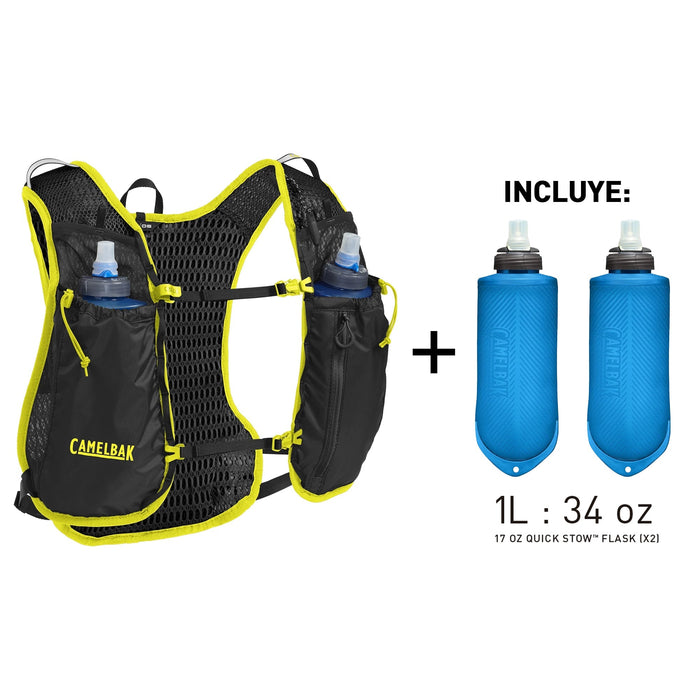 2822001000-P CHALECO TRAIL RUN 34oz NEGRO/SAFETY YELLOW MARCA CAMELBAK